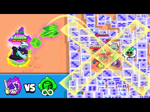 INFINITE MEEPLE'S GADGET vs OP HYPERCHARGE BROKEN ⚔ Brawl Stars 2025 Funny Moments & Fails ep.1624