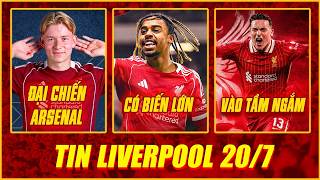 TIN LIVERPOOL 20/7 | ĐẠI CHIẾN ARSENAL VÌ SVENSSON, BARCOLA CÓ BIẾN LỚN, ĐƯA EL MALA VÀO TẦM NGẮM