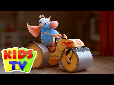 The Race Driver - Fun Adventure of Rattic Mini & More Comedy Cartoons for Kids