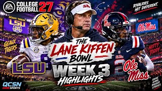 College Football Week 3 Game Highlights | EA Sports College Football 27