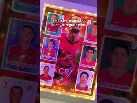 Cuadro CR7 mundialista! ⚽️🏆 #detallesluan #cr7 #regalospersonalizados #mundial2026