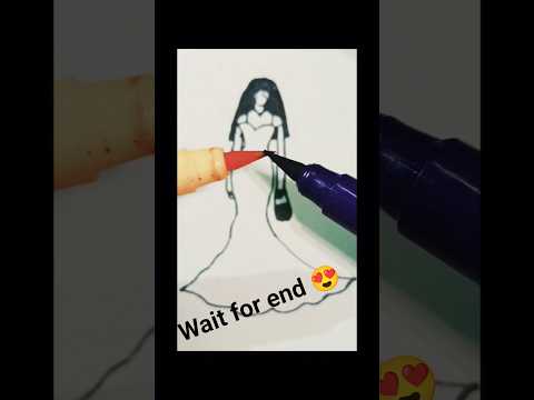dress art ! subscribe for more dress 👗 #subscribe #art #sehar #tutorialfilter #dressdesingn #shorts