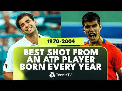 The Best Shot From An ATP Player Born Each Year 1970-2004 🤩