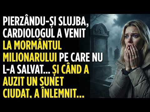 Pierzându-și locul de muncă, CARDIOLOGUL a venit la mormântul MILIONARULUI pe care nu l-a salvat...