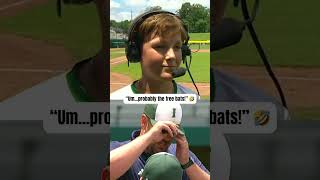 Going to the LLWS means free swag 🔥