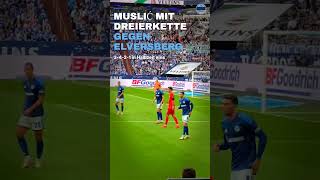 Muslić lässt Schalke mit Dreierkette spielen