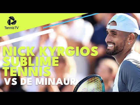 Nick Kyrgios Sublime Tennis vs De Minaur | Montreal 2022 Highlights