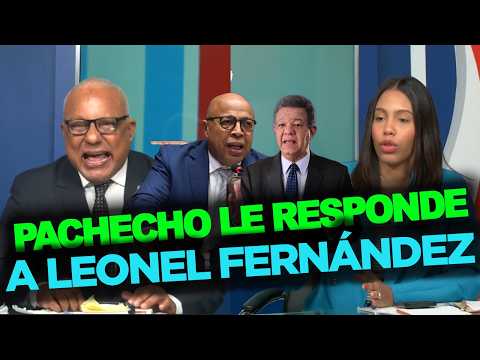 Alfredo Pacheco SE LA DEJA CAER a Leonel Fernández