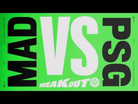 MAD vs PSG｜Groups Day 1 Game 6｜2021 Mid-Season Invitational