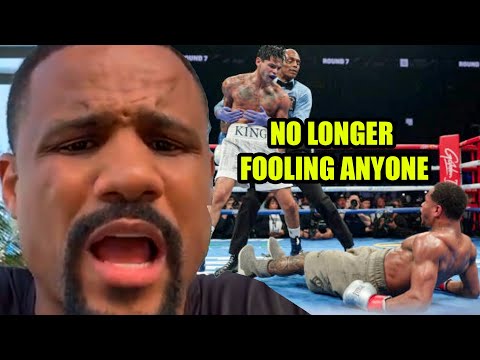 Andre dirrell brutally honest reaction to ryan garcia dropping & beating devin haney in huge upset