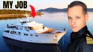 WORKING ON A YACHT!!!