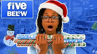 Shopping for Christmas Wrapping Paper at 5 Below!