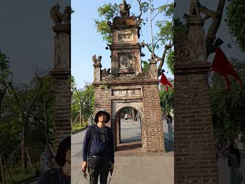 越南河內環劍湖報天塔 這個古蹟號特殊 世界文化遺產 隨處可見 #越南#河內#環劍湖#必訪#老街#公園#網美景點#東南亞#自由行