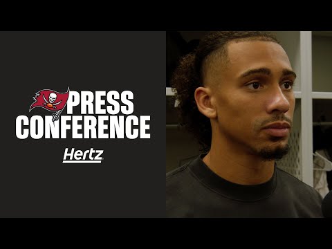 Lavonte David & Jalen McMillan on Victory vs. LAC | Press Conferences | Tampa Bay Buccaneers