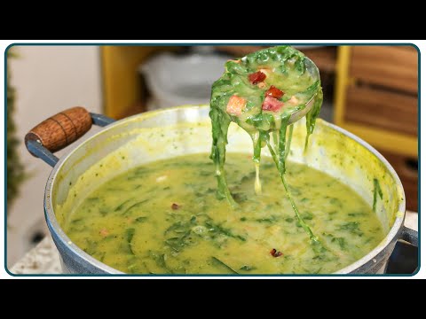 O CALDO VERDE MAIS GOSTOSO QUE JÁ COMI | Nandu Andrade