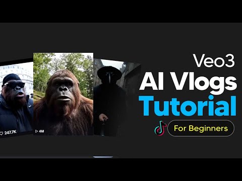 How To Make Viral AI Vlogs - Viral AI Tiktok Vlogs Tutorial (Veo-3)