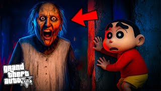GTA V: Can Shinchan Stop Granny Terrifying Asteroid Power in Los Santos? shinchan kapadagaligera?🤔