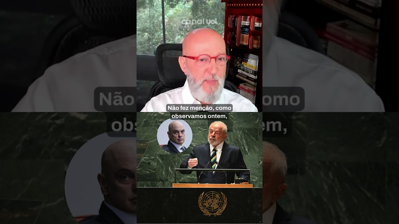 Governo Lula ouviu Moraes antes de fala na ONU Josias de Souza analisa