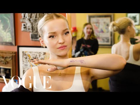 Dove Cameron Honors Late Co Star Cameron Boyce With Special New Tattoo Perez Hilton