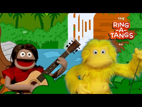 Skidamarink | The Ring-A-Tangs 🥜🐵| Moonbug Kids | Educational Cartoons