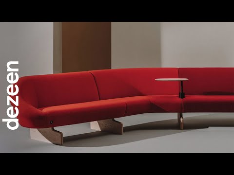 Alfredo Haberli creates "architectural" Giro Soft sofa for Andreu World | Design | Dezeen