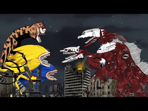 Shin Sonic Tapes vs Gorefield, Infected Sky . Animation Drawing Cartoon 2