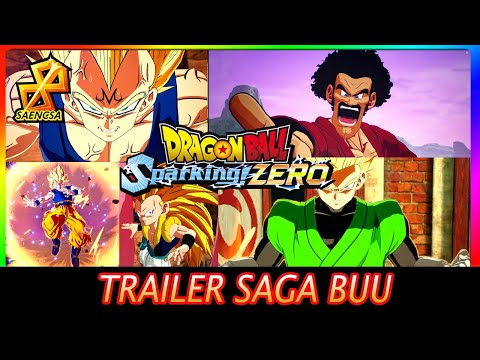 DRAGON BALL: SPARKING ZERO. Trailer personajes saga MAJIN BUU