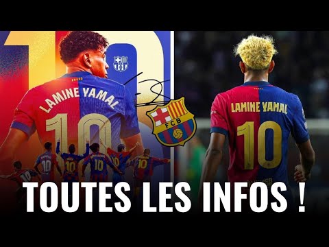 🚨 Le Barça met un terme à ses dettes auprès de ses ex-joueurs ! Lamine Yamal numéro 10 !