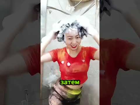 Она использовала цветную пудру, чтобы выглядеть как Харли Квинн… И вот что получилось 😳🎨