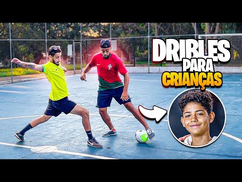 3 DRIBLES FÁCEIS DE FUTEBOL PARA CRIANÇAS - APRENDA #1