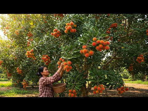 🌱 Revolutionizing Rambutan Farming with Combine Planting!🌱