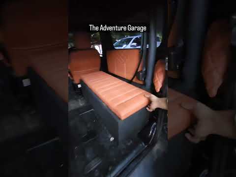 Mahindra Thar Side Facing Seats Done Whatsapp/call on 9560815118 For Enquiries #theadventuregarage
