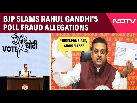Rahul Gandhi On Election Results | "Irresponsible": BJP Slams Rahul Gandhi's Poll Fraud Allegations
