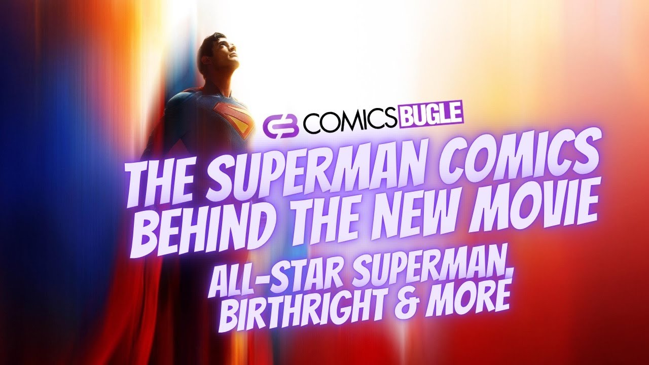 Hey Bugles!
Come in and lets watch The Superman Comics Behind The New Movie | All-Star Superman, Birthright & More
Music by Creame and El Murdo

https://www.comicsbugle.com
 
Check our e-shop with great catalogue of Collected and Absolute Editions, Omnibuses and Deluxe Editions. We deliver in Eco-Friendly Hulkproof packaging in whole EU FOR FREE!

Order Comic books mentioned in video

Absolute All-Star Superman (New Edition)
https://comicsbugle.com/shop/comics/absolutes/absolute-all-star-superman-new-edition/

All Star Superman: The Deluxe Edition
https://comicsbugle.com/shop/comics/hardcovers/all-star-superman-the-deluxe-edition/

Superman: Birthright The Deluxe Edition
https://comicsbugle.com/shop/comics/hardcovers/superman-birthright-the-deluxe-edition/

Superman: Birthright: DC Compact Comics Edition
https://comicsbugle.com/shop/comics/trade-paperback/superman-birthright-dc-compact-comics-edition/

Absolute Superman by Geoff Johns & Gary Frank
https://comicsbugle.com/shop/comics/absolutes/absolute-superman-by-geoff-johns-gary-frank/

Superman by Grant Morrison Omnibus
https://comicsbugle.com/shop/comics/omnibus/superman-by-grant-morrison-omnibus/

Death and Return of Superman Omnibus (2022 edition)
https://comicsbugle.com/shop/comics/omnibus/death-and-return-of-superman-omnibus-2022-edition/

Superman by Phillip Kennedy Johnson Omnibus Vol. 1
https://comicsbugle.com/shop/comics/omnibus/superman-by-phillip-kennedy-johnson-omnibus-vol-1/

Superman by Peter J. Tomasi & Patrick Gleason Omnibus
https://comicsbugle.com/shop/comics/omnibus/superman-by-peter-j-tomasi-patrick-gleason-omnibus/

Superman: Exile and Other Stories Omnibus (New Edition)
https://comicsbugle.com/shop/comics/omnibus/superman-exile-and-other-stories-omnibus-new-edition/

Superman: The Triangle Era Omnibus Vol. 1
https://comicsbugle.com/shop/comics/omnibus/superman-the-triangle-era-omnibus-vol-1/

Absolute Superman For All Seasons
https://comicsbugle.com/shop/comics/absolutes/absolute-superman-for-all-seasons/

comicbooks #comicbook #dccomics #superman #comicsbugle #marvelstudios #jamesgunn #guardiansofgalaxy #manofsteel #clarkkent #kalel #krypto #krypton #lexluthor #metropolis #allstarsuperman #supermancomic #brainiac #supermanbrainiac #loislane #supermanbirthright #smallville #comicbook #comicbooks  #omnibus #omnibuscollector #comicbookcollector #europe #comicbookshop #germany #france #poland #austria #slovakia #czech