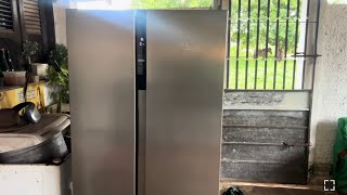 Side by side Electrolux is4s inverter com defeito nova menos de 1 ano de uso