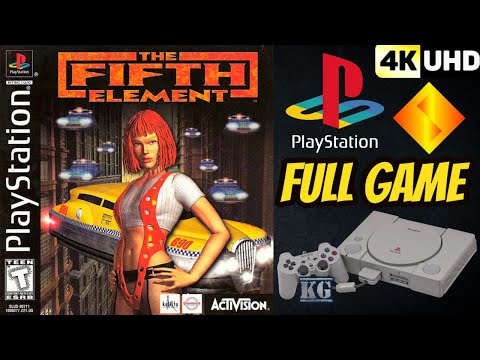 The Fifth Element | PS1 | 4K60ᶠᵖˢ UHD🔴| Longplay Walkthrough Playthrough Full Movie Game PART 2 of 2