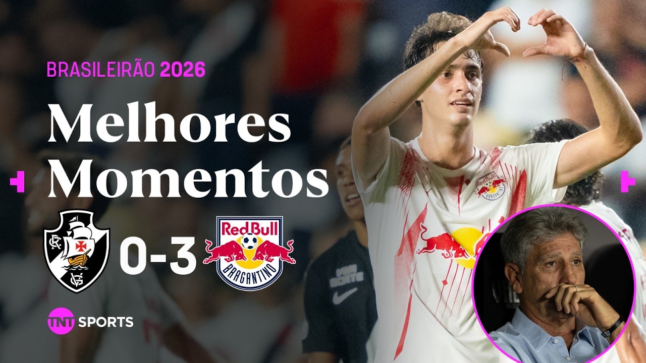 COM RENATO GAÚCHO VAIADO, VASCO É ATROPELADO EM SÃO JANUÁRIO I VASCO 0 X 3 BRAGANTINO