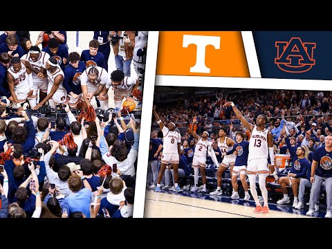 #1 AUBURN vs #6 TENNESSEE Highlights | January 25, 2025