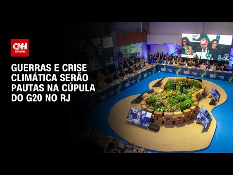 Guerras e crise climática serão pautas na Cúpula do G20 no RJ | CNN PRIME TIME