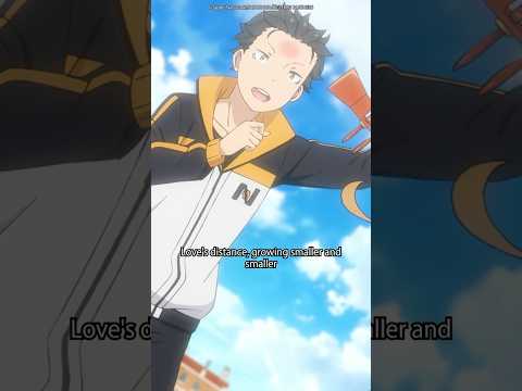 Subaru dropping bars???? #rezero #rezeroseason3 #animemoments