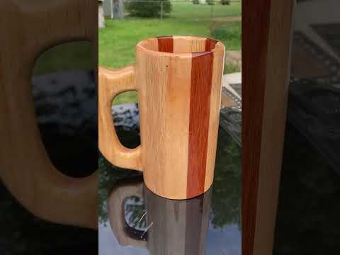 DIY Wood Beer Mug