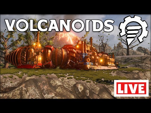 Volcanoids - Expanding the Drillship & Moving DEEPER into the Volcano! | Live
