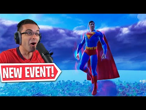 NickEh30 Reacts To The Superman Event In Fortnite!