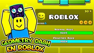 !!!GEOMETRY DASH EN ROBLOX PARTE 2!!! | Geometry Dash 2.2