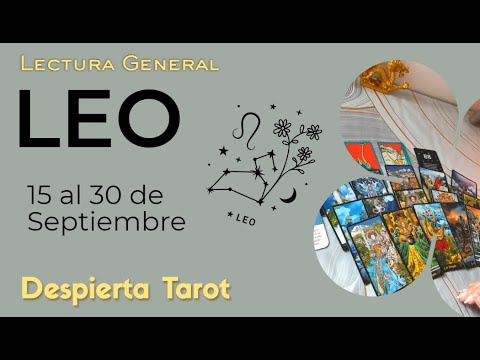 LEO ♌ Llega tu futura relación amorosa #horoscopo #tarot  15 al 30 de sept