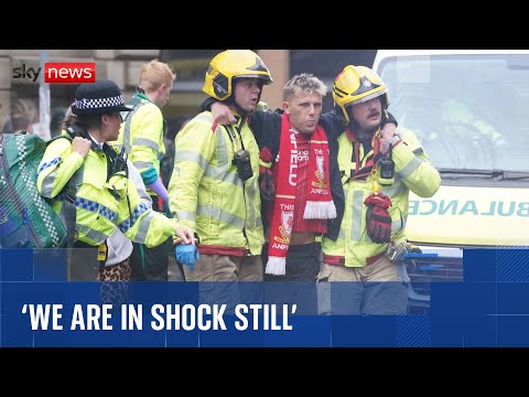 Couple hit by car tell Sky News they're 'traumatised' after Liverpool parade attack
