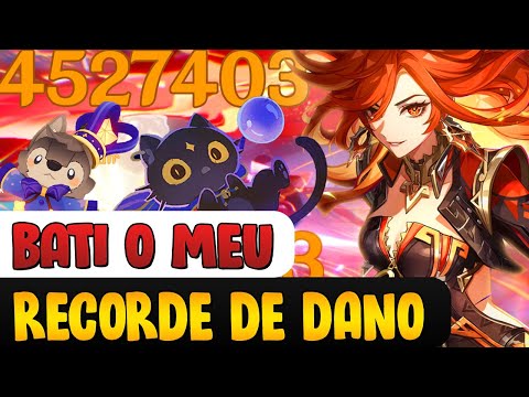 4 MILHÕES! BATI MEU RECORDE DE DANO NO NOVO TEATRO IMAGINÁRIO!