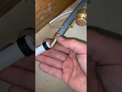 The WORST type of pipe to have in your house! Water Line Failure. Plumbing Fails #plumber #plumbing