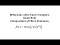Understanding Derivatives and the Chain Rule