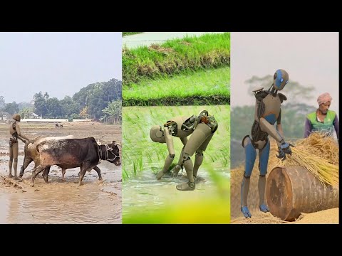 How AI Robots Replace Humans? Future Robots? Robots for Agriculture?| Mocap Test | NOT Real | Wonder